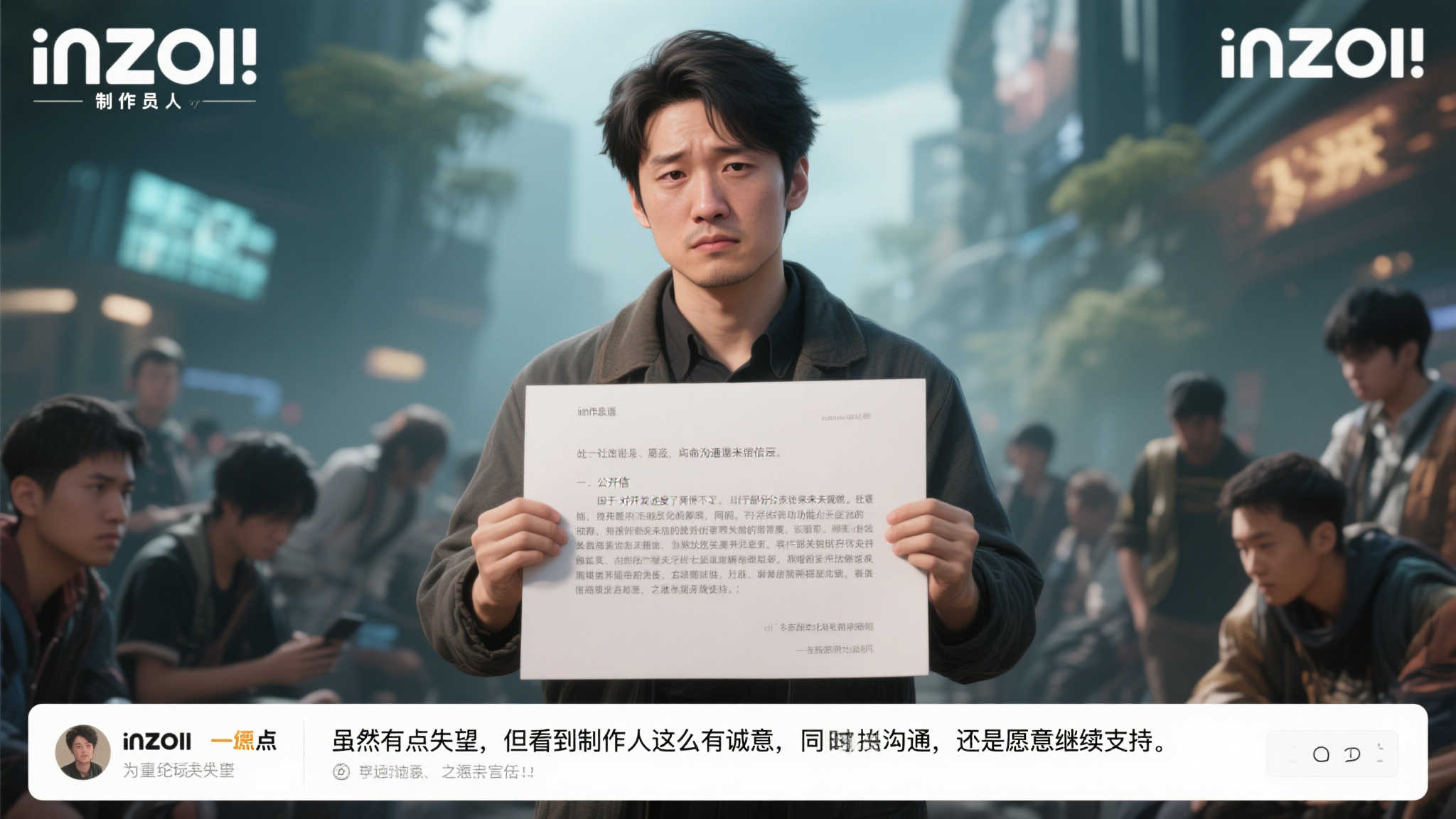 制作人道歉：真诚沟通赢得信任
面对玩家